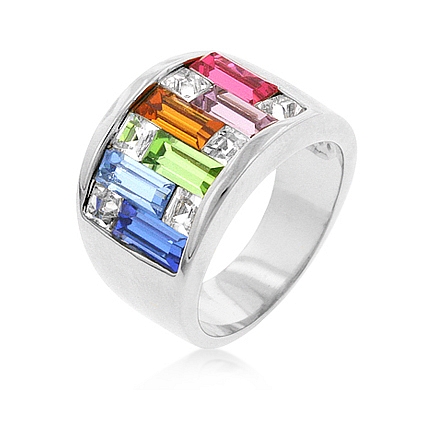 Cocktail Candy Maze Ring - A Gift with Passion