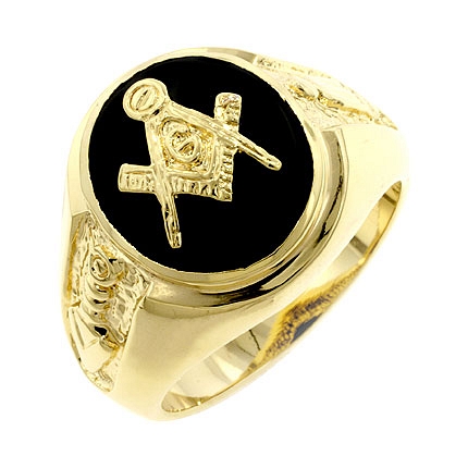 Symbolic Onyx Masonic Ring From DT Jewellery Store