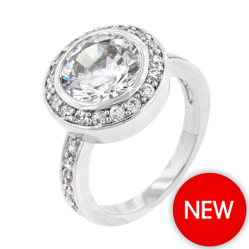 5.5 CT Contemporary Gatsby Engagement Ring Bestseller