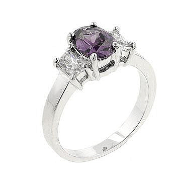 Lilac Engagement Ring - Fine Jewelry On Sale