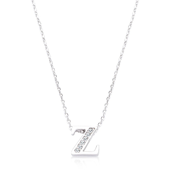 Classic Pave Initial Z Pendant