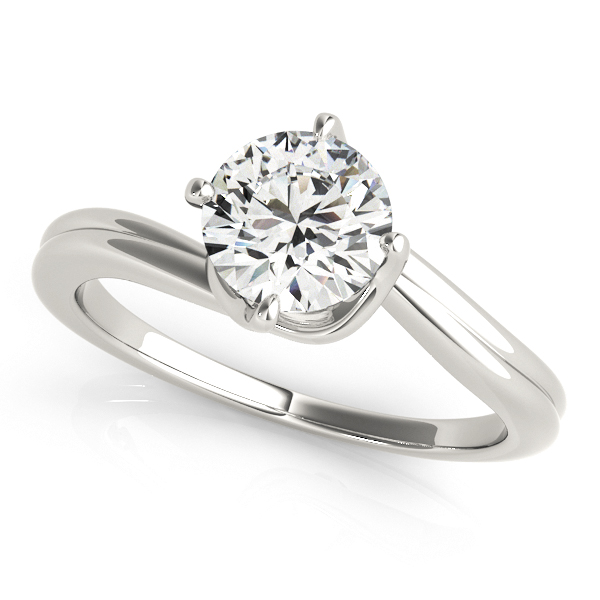 Infinitely Elegant Solitaire Bypass Diamond Engagement Ring [OV-50905-E]