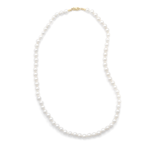 18" 6-6.5mm Cultured Freshwater Pearl Necklace