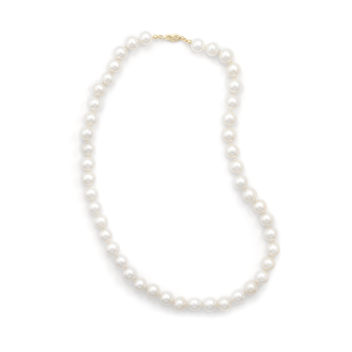 30\" 8-8.5mm Cultured Freshwater Pearl Necklace