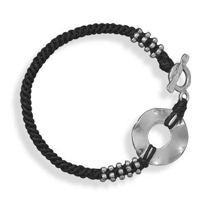 7\" Cord Toggle Bracelet