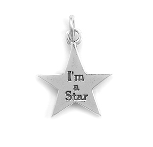 \"I\'m A Star\" Star Charm