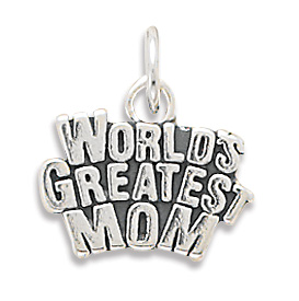 World\'s Greatest Mom Charm