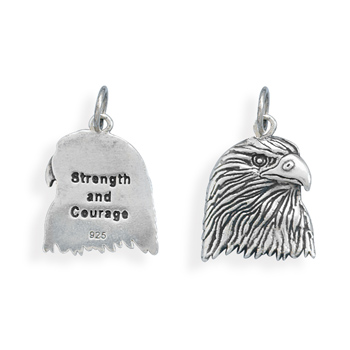 Eagle \"Strength and Courage\" Pendant