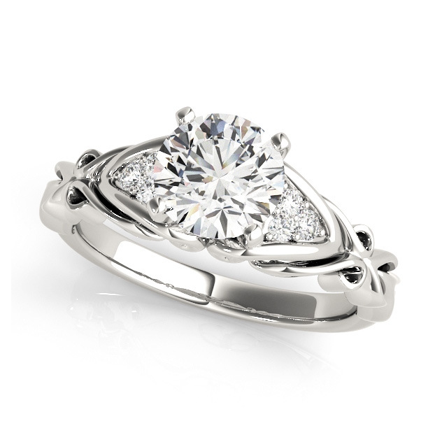 Exquisite Vintage Engagement Ring with Unique Design